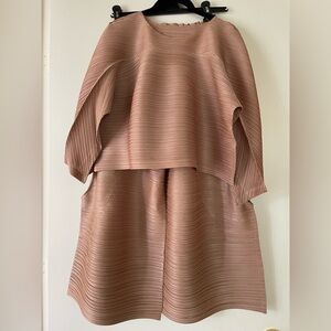 Issey Miyake Pleats Please Pant 2pc dress JP3, US M